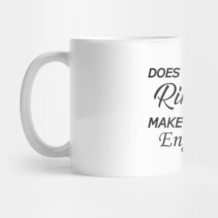 Engagement Ring - Does this ring make me looked engaged? Mug